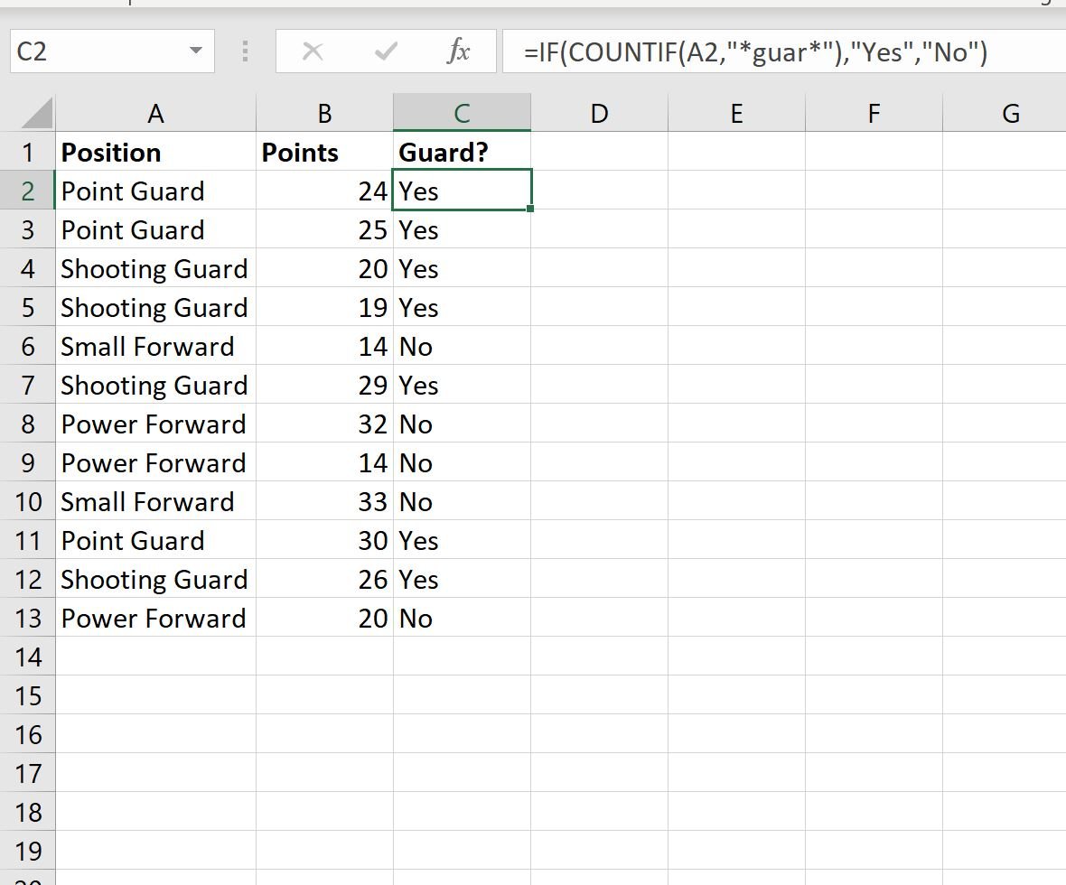 excel-how-to-check-if-cell-contains-partial-text-online-statistics