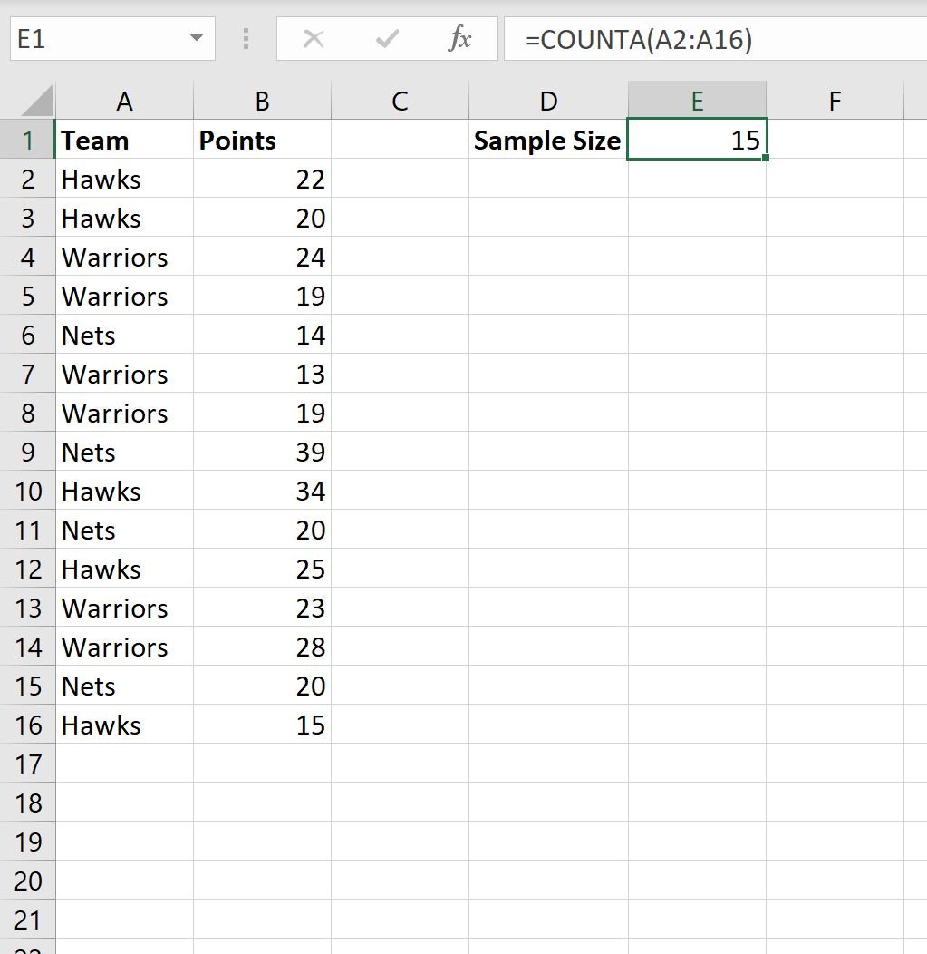 how-to-calculate-sample-size-in-excel-with-example-online-statistics-library