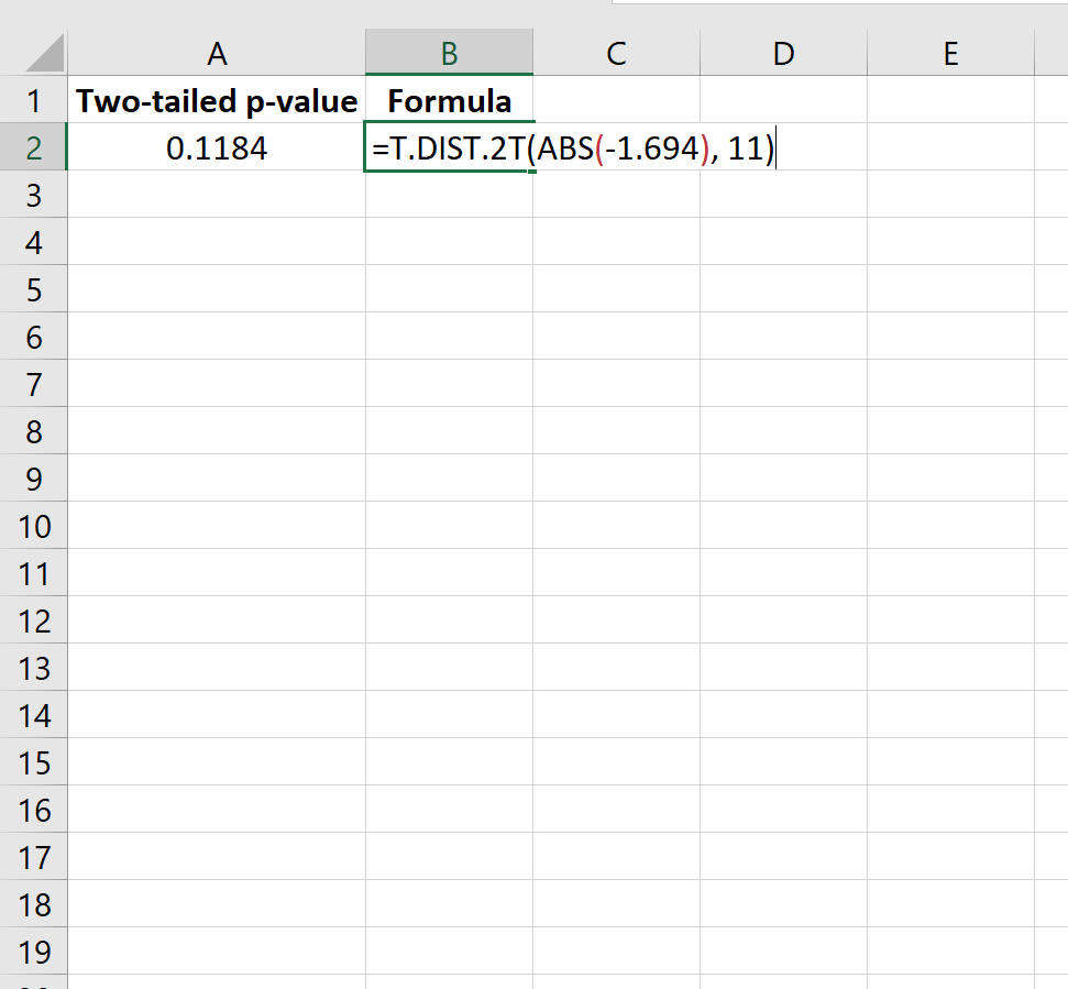 how-to-find-a-p-value-from-a-t-score-in-excel-online-statistics